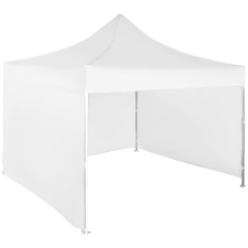 Expodom Gyorsan összecsukható sátor 3x3 m - alumínium, Fehér, 3 oldalfal sátor