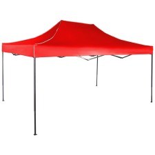 Expodom Gyorsan összecsukható sátor 3x4,5 m – acél, Piros, Oldalfalak nélkül sátor