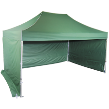 Expodom Gyorsan összecsukható sátor 3x4,5 m - hexagonális alumínium, Zöld sátor