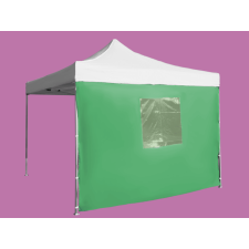 Expodom Oldalfal 3m ablakkal - hexagonális, Zöld kerti bútor