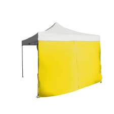 Expodom Oldalfal 3m ajtóval - hexagonális, Sárga kerti bútor