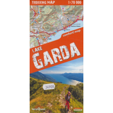 Expressmap Garda-tó trekking térkép (laminált) bútor