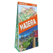 Expressmap Madeira térkép fóliás Expressmap Madeira trekking térkép, Madeira turistatérkép 2024. térkép