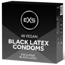EXS Fekete latex óvszerek 54 mm x48 óvszer