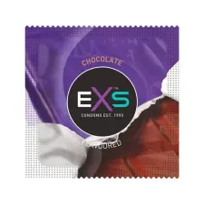  EXS Hot Chocolate - óvszer csoki ízű (fekete, 100 db) óvszer