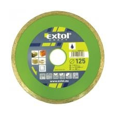 Extol Craft gyémántvágó csempevágáshoz, vizes vágásra 125x2,2x22,2 mm (108832) csiszolókorong és vágókorong