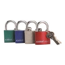 Extol Craft vaslakat 38 mm, 3 kulccsal (77020) zár és alkatrészei