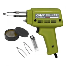 Extol forrasztópisztoly kofferban, 230V~50 Hz, 100W hegesztés