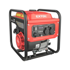 Extol Prémium benzinmotoros inverteres áramfejlesztő, kézi indítás, 3,5 kVA, 230V aggregátor