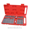 Extol PREMIUM BIT klt. 40 db HEX-TORX-XZN, 10mm, CrV, műanyag dobozban