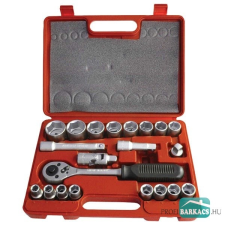 Extol PRÉMIUM dugókulcs klt., CV., racsnis 45fog ; 1/2&quot; 21db, 10-32mm dugókulcs