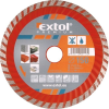 EXTOL PREMIUM EXTOL gyémántvágó TURBO gránit/kerámia; 125×22,2mm, max.12.250 ford/perc