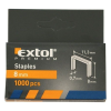 EXTOL PREMIUM EXTOL tűzőgépkapocs (11,3×0,52×0,7); 10mm, 1000db