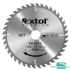 Extol PRÉMIUM körfűrészlap, keményfémlapkás, 184×30mm(lyuk átm), T40; 3,2mm lapkaszélesség, max. 7000 ford/perc