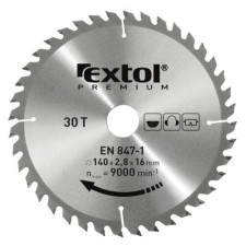 Extol Prémium körfűrészlap, keményfémlapkás 350x30, T28 (8803250) fűrészlap