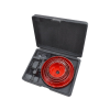 EXTOL PREMIUM körkivágó klt., 10 db-os, (64-70-76-82-89-102-127mm) műanyag, fa, gipszkarton