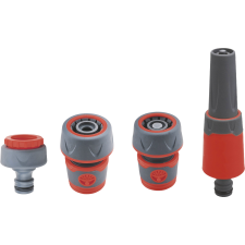 EXTOL PREMIUM locsoló alap szett, 3/4" tömlőhöz, 4 db-os (8876491) öntözéstechnikai alkatrész