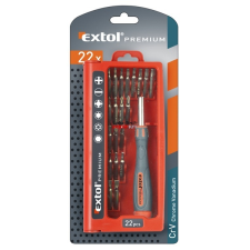 Extol Premium órás csavarhúzó klt ,bitekkel 8819104 csavarhúzó