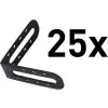 Extol Premium sarok profil lapszintezőhöz készlet, 25 db (8845010A)