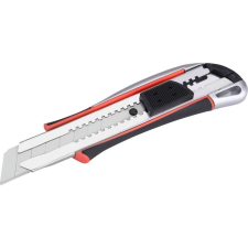 EXTOL PREMIUM tapétavágó kés, autolock, fémházas, 25mm, fémházas, gumírozott, pótpenge: 9126, 8855093 festő és tapétázó eszköz