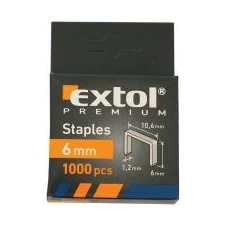 Extol Premium tűzőgépkapocs 14 mm, 10,6×0,52×1,2mm (8852205) gemkapocs, tűzőkapocs