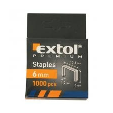 Extol Premium tűzőgépkapocs 6 mm, 1000 db (8852201) tűzőgép