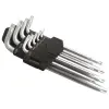 Extol Torx kulcs klt., CV. ; 9db, lyukas, T10,15,20,25,27,30,40,45,50, bliszteren (Torx kulcs)