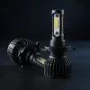  EXTRA Erős 2db LED Autó izzó H1 H3 H7 fényszóró12V H3