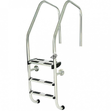 Extra Large 5-Step Ladder, AISI316 Stainless Steel medence kiegészítő