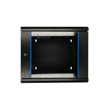 ExtraLink 19" Fali rack szekrény 12U 600x600mm - Fekete (EX.12905) asztali számítógép kellék