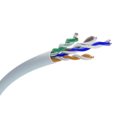 ExtraLink EX.22493 U/UTP Cat5e Beltéri Patch kábel 50m - Fehér (EX.22493) kábel és adapter