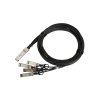 ExtraLink QSFP+ DAC kábel 3m - Fekete (EX.15791)