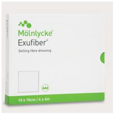  Exufiber 2 x 45 cm polymer kötszer 10 db/doboz gyógyászati segédeszköz