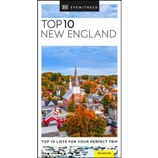 Eyewitness Travel Guide New England útikönyv Top 10 DK Eyewitness Guide, angol 2022 utazás
