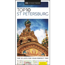 Eyewitness Travel Guide St Petersburg Top 10 DK Eyewitness Guide, Szentpétervár útikönyv, angol 2019 térkép