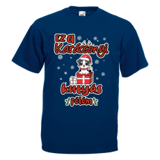  Ez a karácsonyi kutyás pólóm - Karácsonyi Férfi Póló