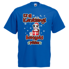  Ez a karácsonyi kutyás pólóm - Karácsonyi Férfi Póló férfi póló