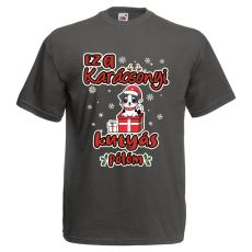  Ez a karácsonyi kutyás pólóm - Karácsonyi Férfi Póló