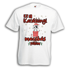  Ez a karácsonyi macskás pólóm - Karácsonyi Férfi Póló férfi póló