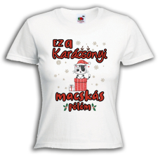  Ez a karácsonyi macskás pólóm - Karácsonyi Női Póló női póló