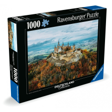  Ezerelemű puzzle - Hohenzollern-kastély, Németország puzzle, kirakós