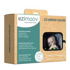 EziMoov Mirror Square – négyzet alakú autós tükör bababiztonság