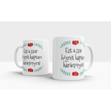  Ezt a szar bögrét kaptam karácsonyra! ajándéktárgy