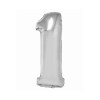  Ezüst 1-es Silver szám fólia lufi 76 cm