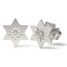 Ezüst fülbevaló modell Lucky Star fülbevaló