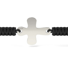  Ezüst karkötő zsinórral Ortodox modell 03 karkötő