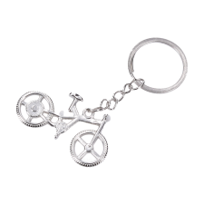 Ezüst kerék alakú kulcstartó kulcstartó