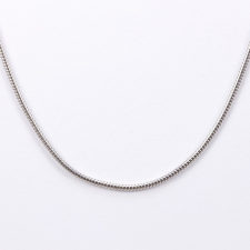  Ezüst kerek kígyólánc nyaklánc