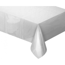 Ezüst Metallic fólia asztalterítő 137x183 cm party kellék