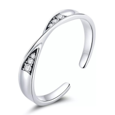  Ezüst női gyűrű, elegáns gyűrű